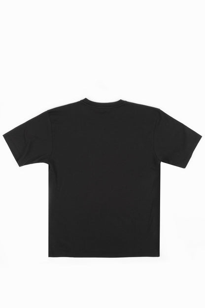 RASSVET MENS COTTON LOGO T-SHIRT BLACK