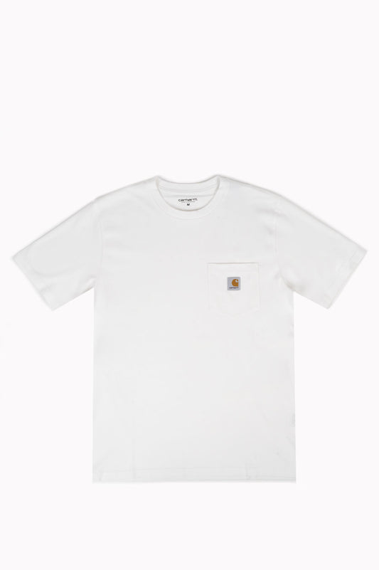 CARHARTT WIP S/S POCKET T-SHIRT WHITE
